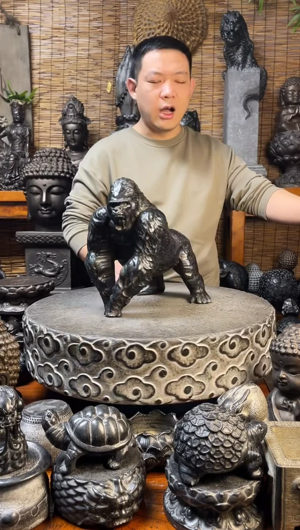 石材30经典金刚天然青石雕刻