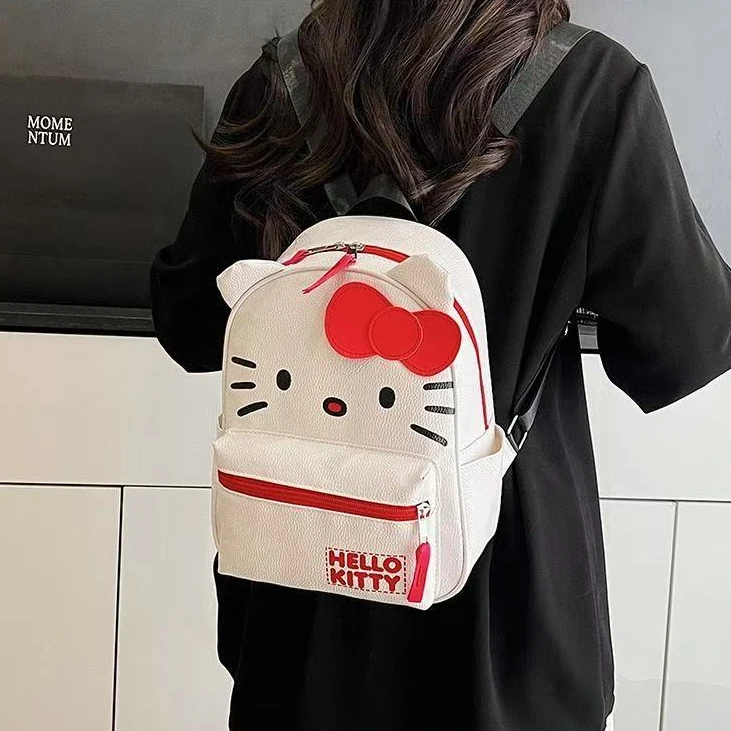 Hellokitty书包少女可爱学生背包小众百搭卡通双肩包
