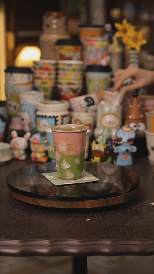 景德镇釉下彩绘设计师款式陶瓷