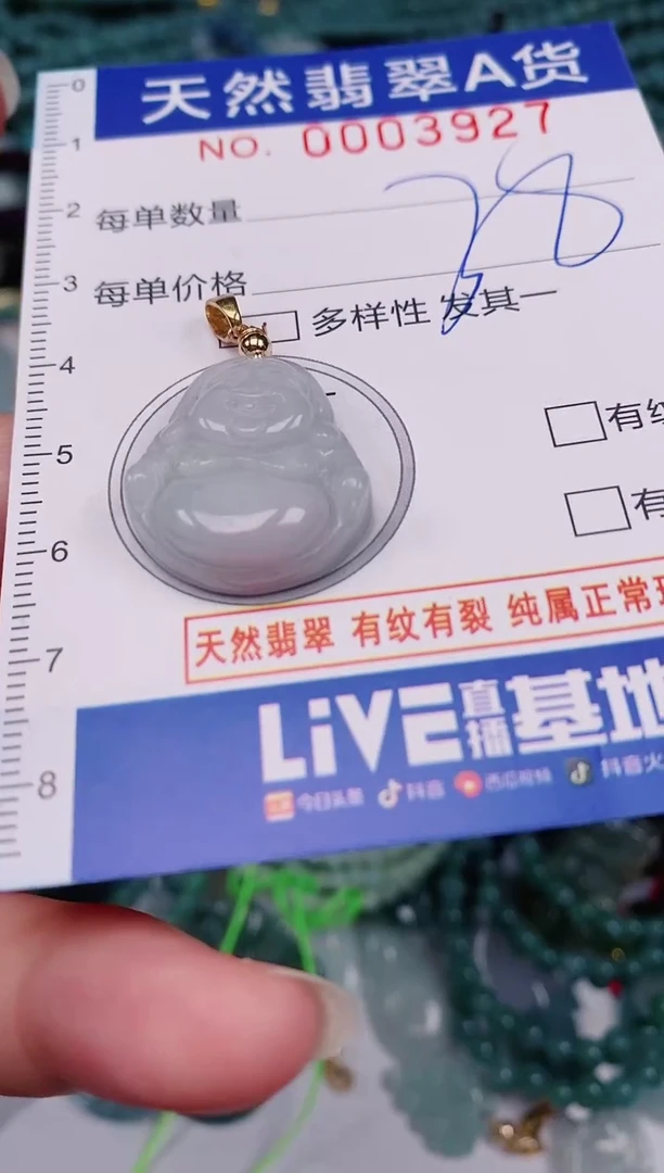 颈饰未镶嵌翡翠00003927