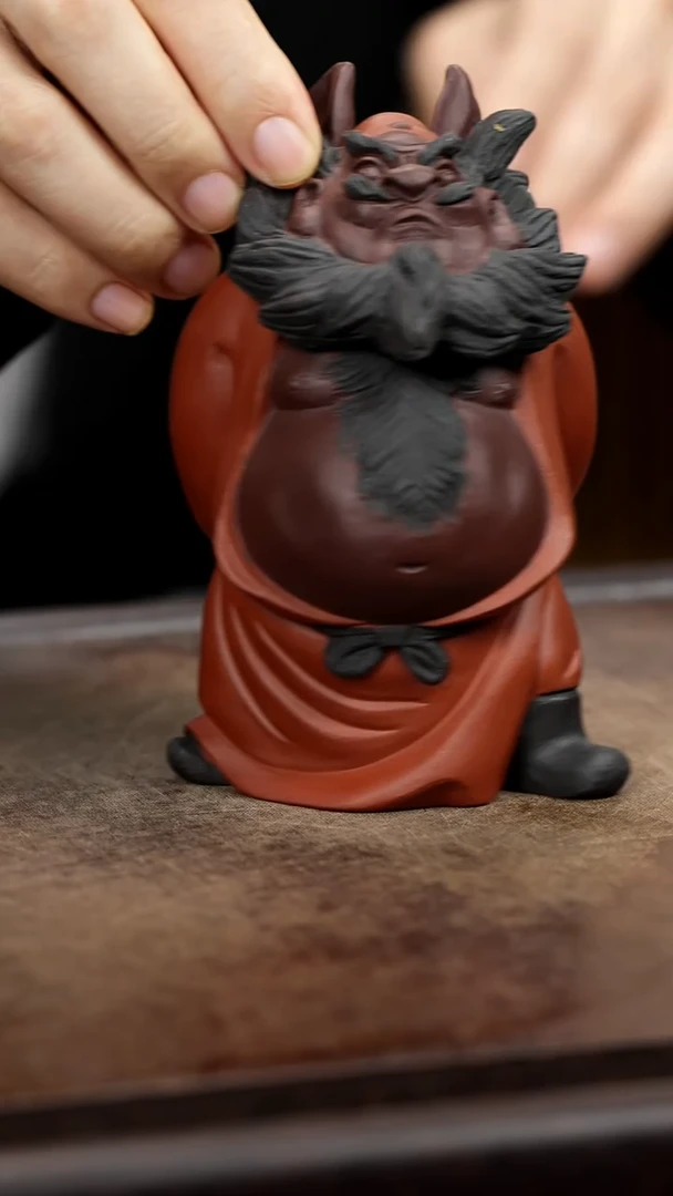 紫砂茶宠紫砂钟馗