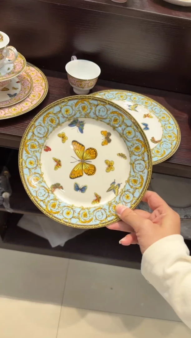 瓷片7.5英寸碟 微瑕 2个