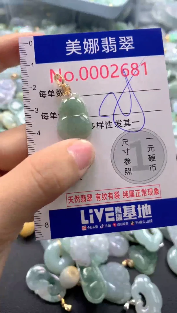 颈饰未镶嵌翡翠2681