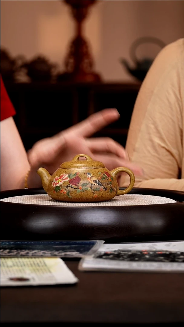 茶壶紫砂YJB75文瓢景舟隧道窑柴烧200cc