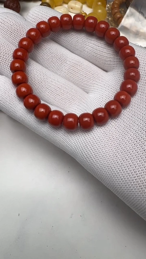 未镶嵌手链南红玛瑙文玩文玩