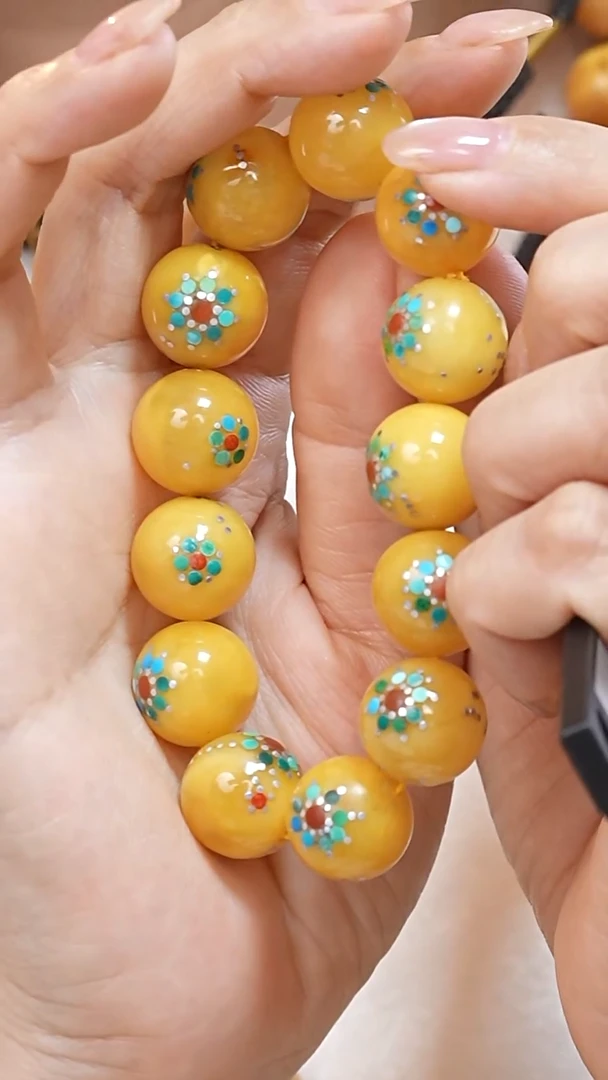 蜜蜡颈饰未镶嵌4500天然蜜蜡珠宝奇石云端妖孽石膏蜡全部保真