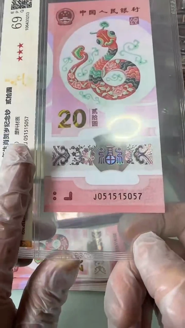 【闪购商品】塑料051515057-蛇钞单张！