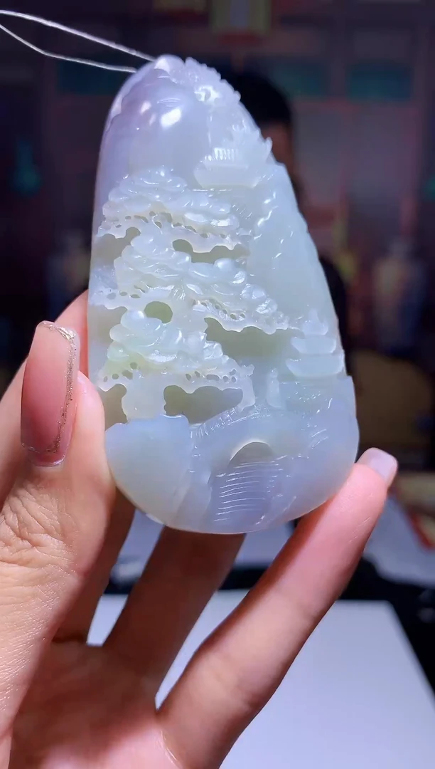 定制和田玉Boss阳天然和田玉（拍一发一)