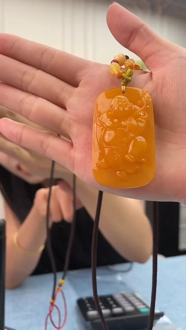 未镶嵌琥珀珠宝奇石021，假一罚十多样性发其一