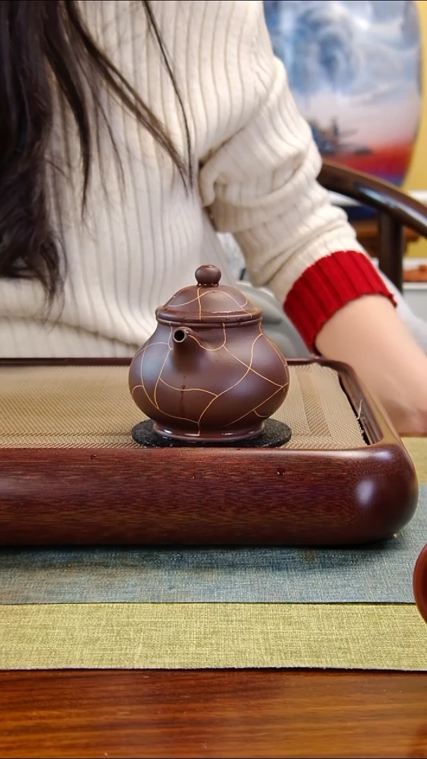 茶壶紫砂徐记福康 原矿紫砂 10