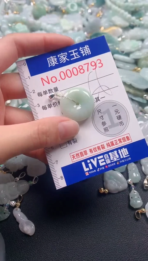 颈饰未镶嵌翡翠8793