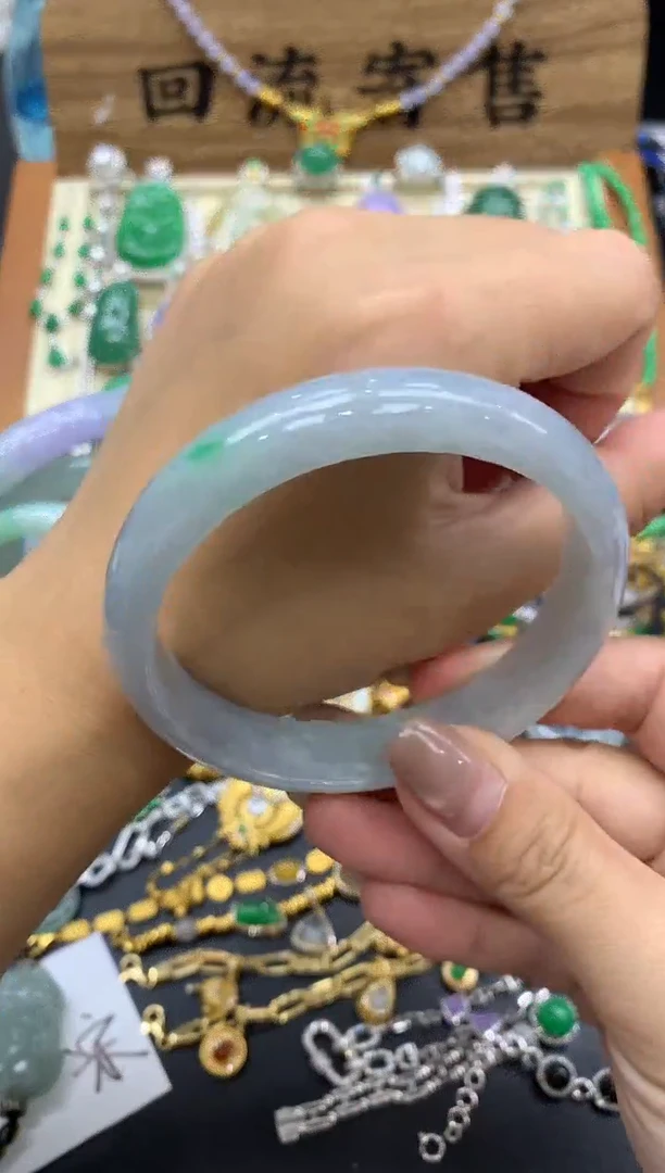 【闪购商品】翡翠手镯未镶嵌166-中国好珍宝