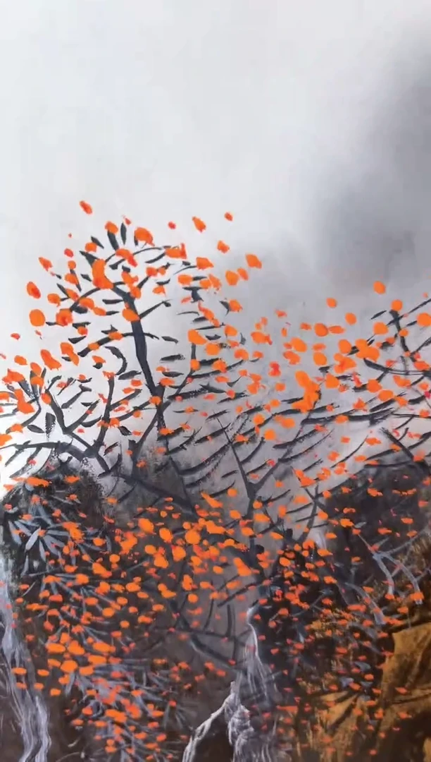 【闪购商品】国画周建真老师绘画作品19-99