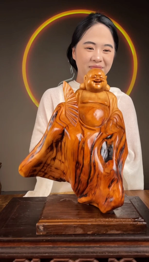 柏木（崖柏）手工摆件,先抢先得! 编号:64