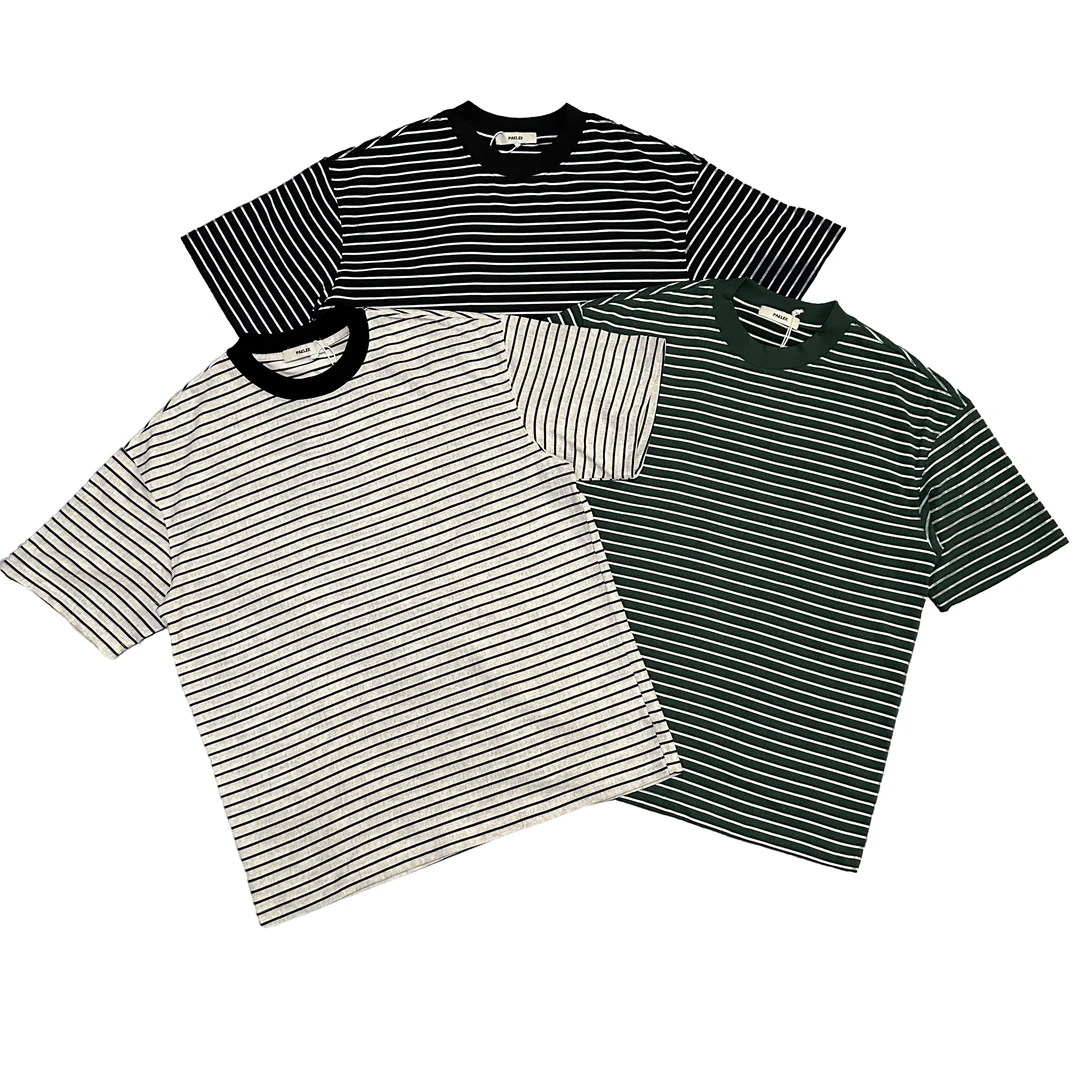 5折！【断码NO退】肌理条纹T恤3929