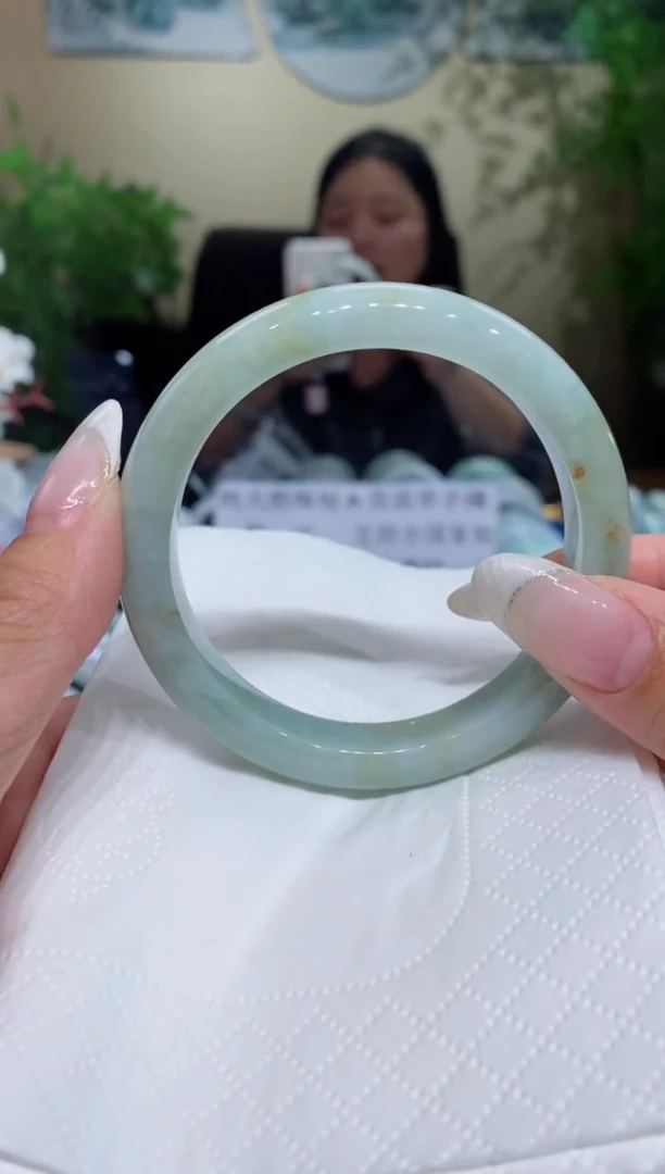 未镶嵌手镯翡翠圈口56.6