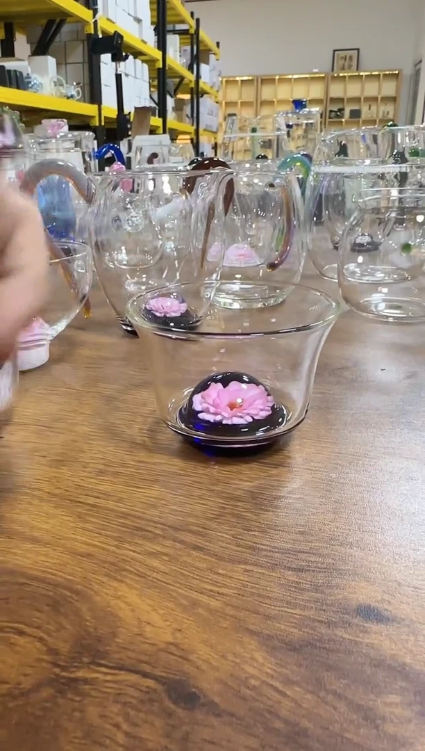 【闪购商品】蓝底粉玉主人杯啊