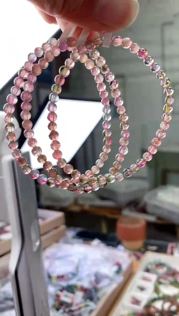 未镶嵌手串碧玺多样性发一条