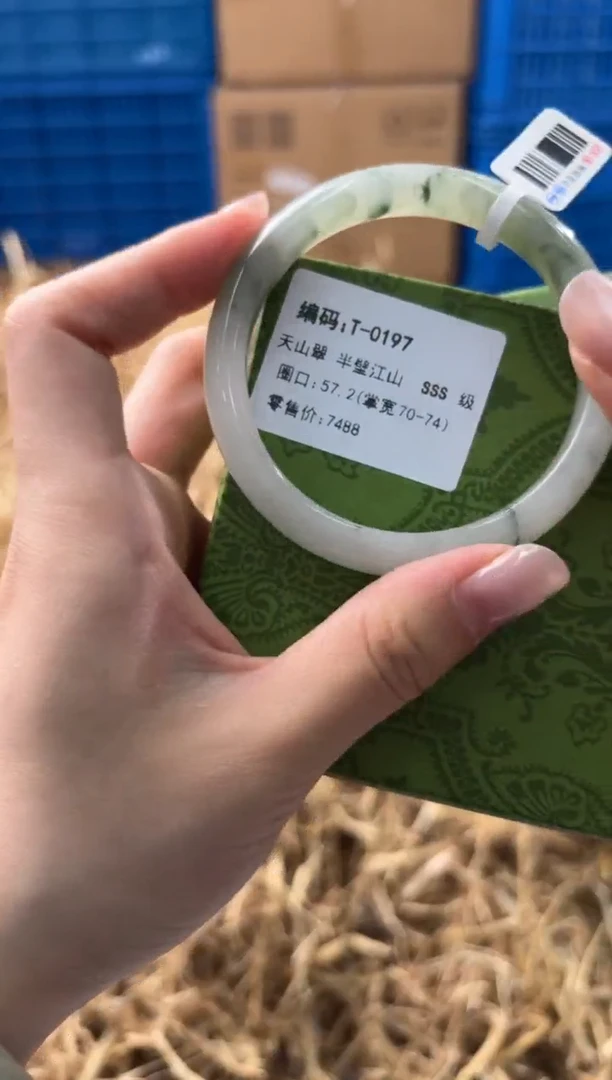 未镶嵌手镯石英质玉T-0193