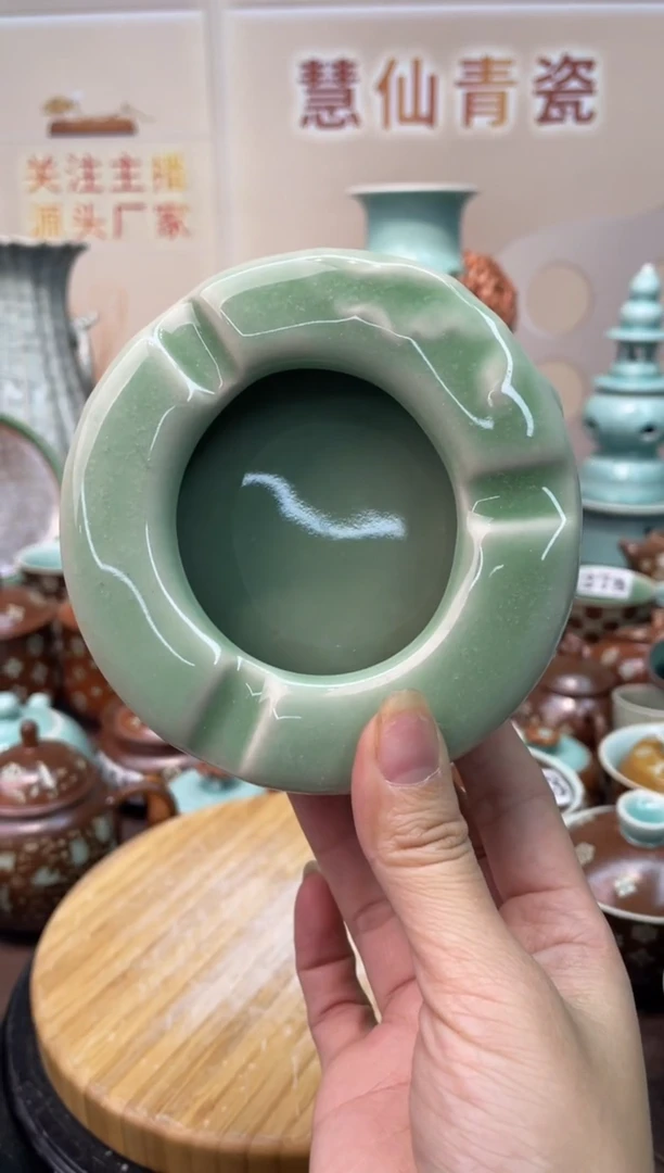 瓷特价福利 微瑕 慧仙青瓷