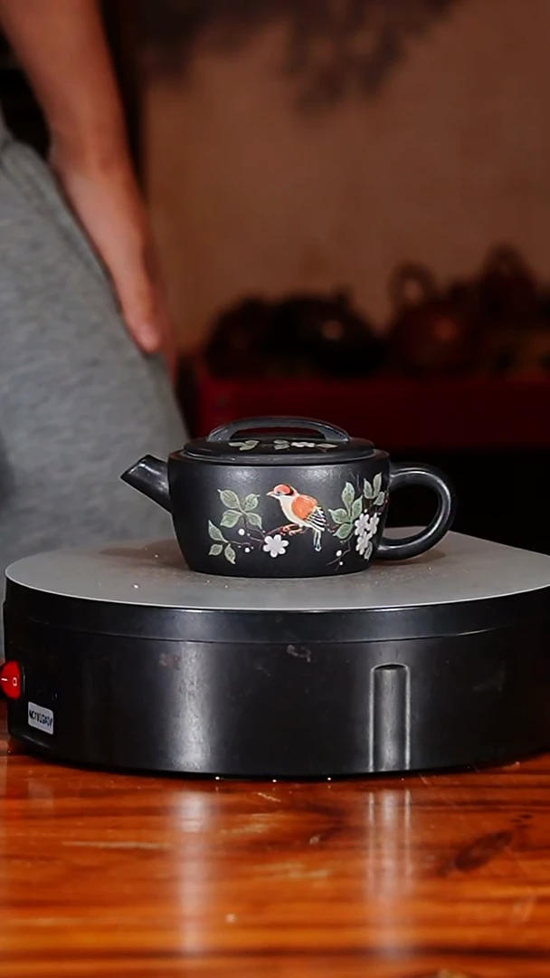 宜兴原矿紫砂壶茶壶150C