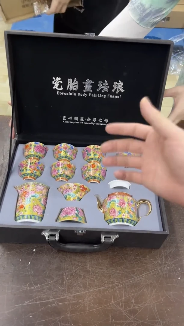 瓷片小强茶具套装1