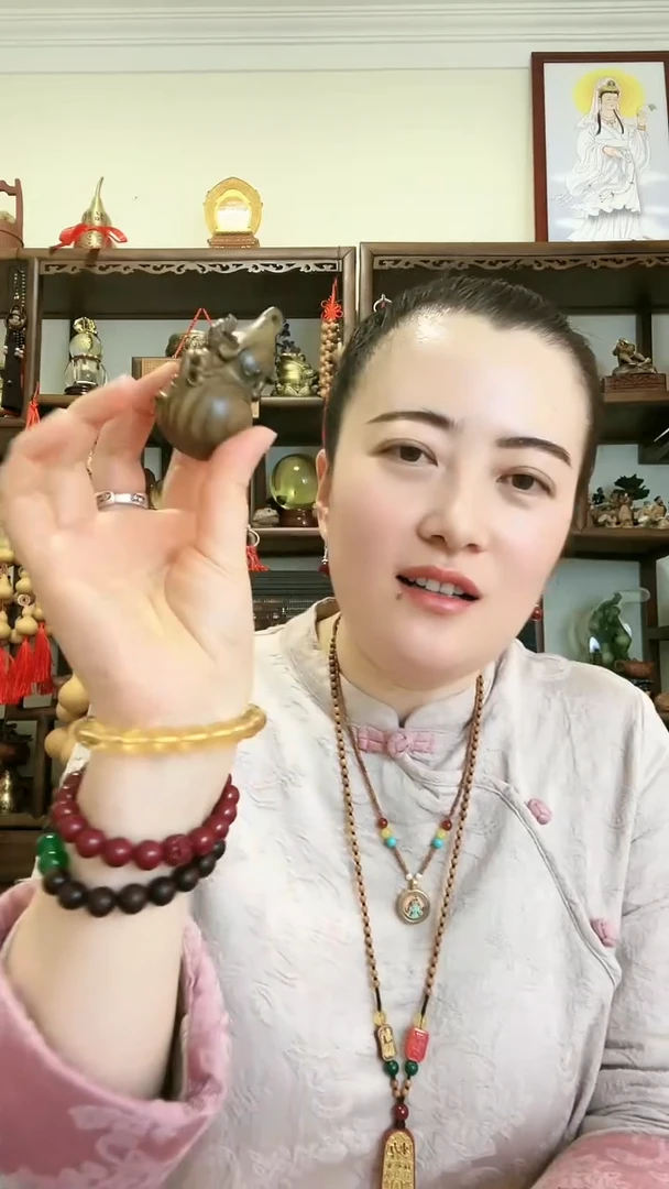 【闪购商品】维腊木（绿檀）貔貅葫芦 否极泰来