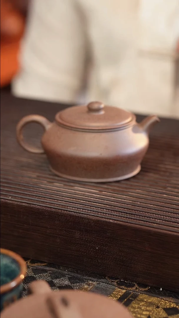 茶壶紫砂原矿手工制作还原烧 220cc 半手工