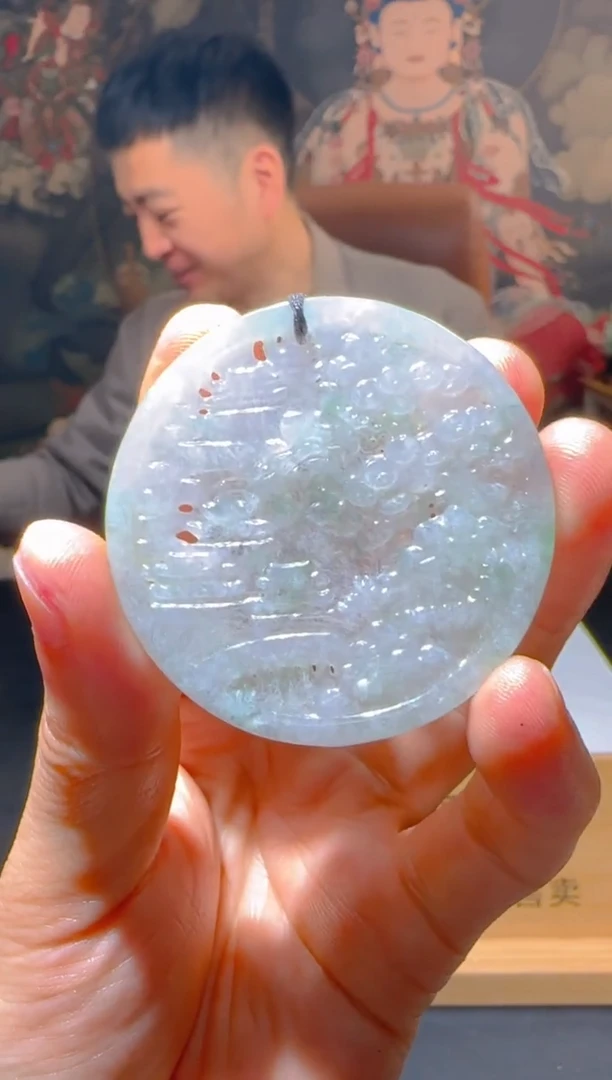 【闪购商品】翡翠颈饰未镶嵌L-@@QJSXJ217002