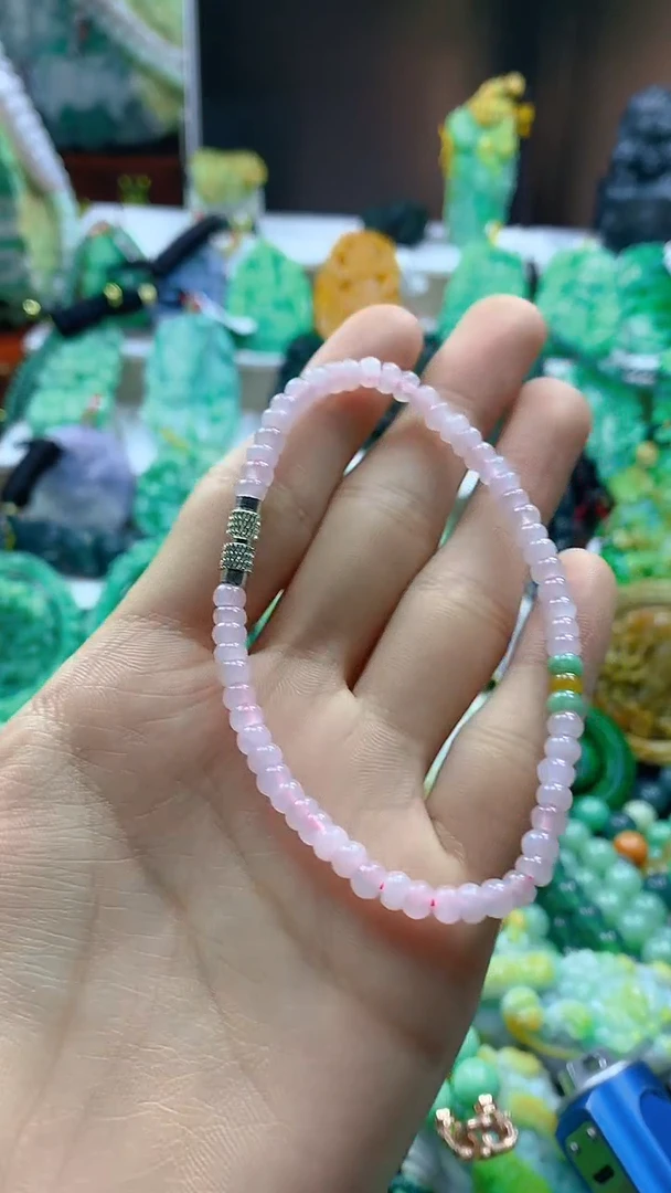 颈饰未镶嵌翡翠天然缅甸a货翡翠