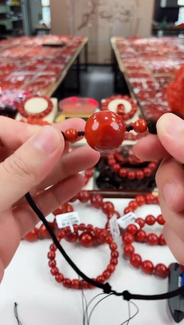 南红玛瑙锁骨链23+未镶嵌一个/条