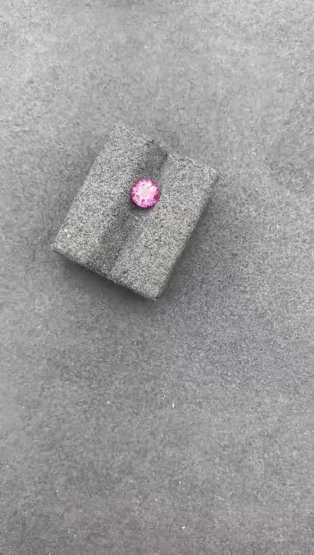 【闪购商品】彩色蓝宝石裸石未镶嵌1ct无烧粉蓝宝