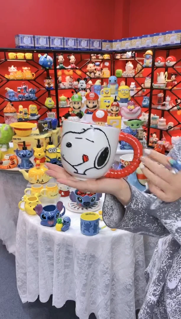 【闪购商品】1@@家用水杯陶瓷杯子