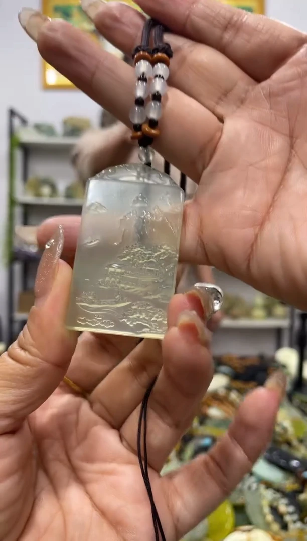 【闪购商品】岫玉吊坠未镶嵌