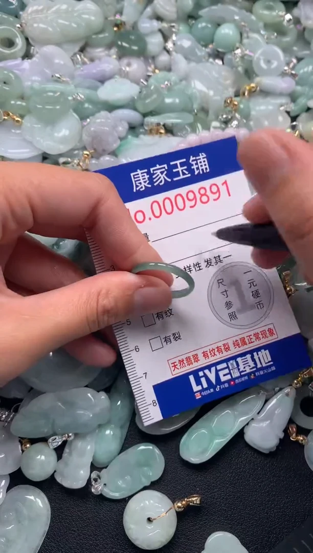 颈饰未镶嵌翡翠9891