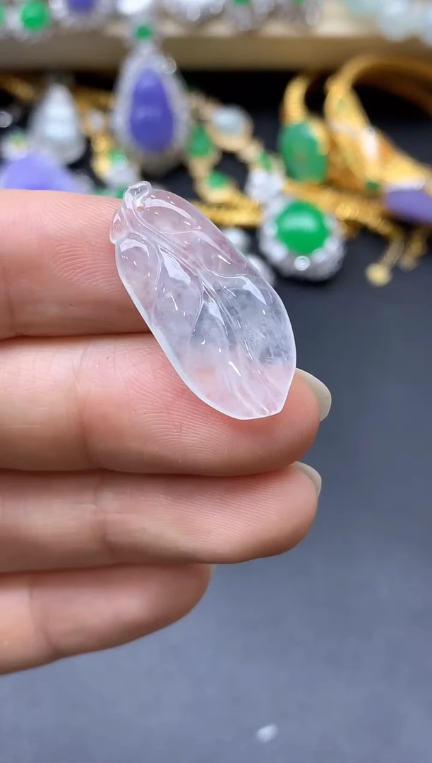 颈饰未镶嵌翡翠224-中国好珍宝