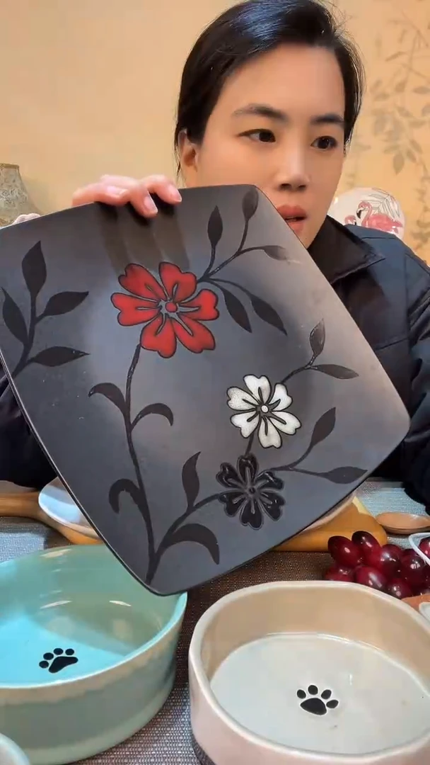 【闪购商品】瓷片10.5英寸方盘 微瑕介意勿拍