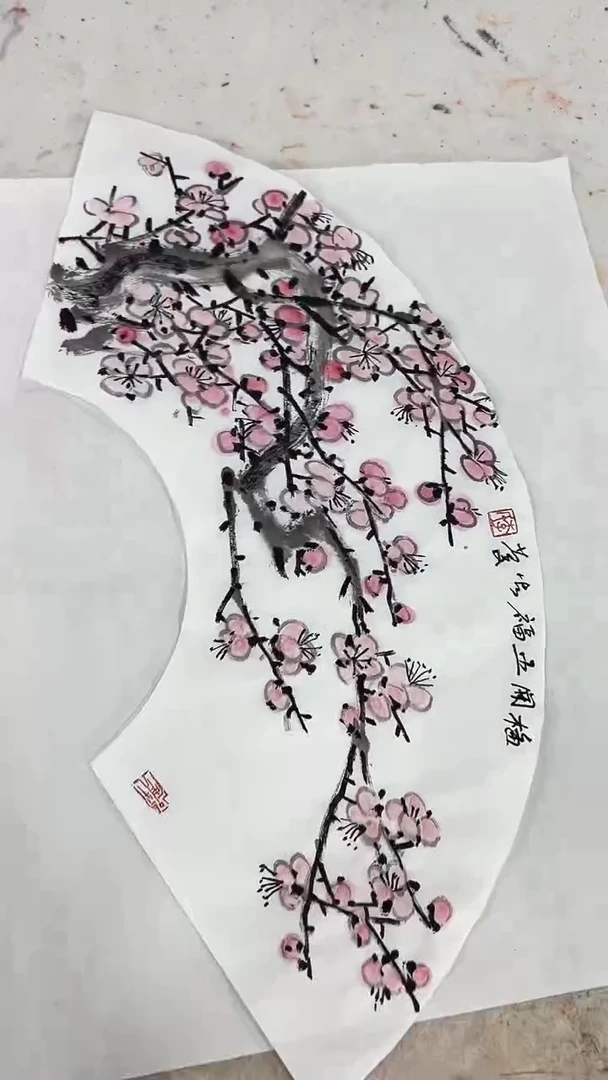 国画李火庆/国画/花鸟