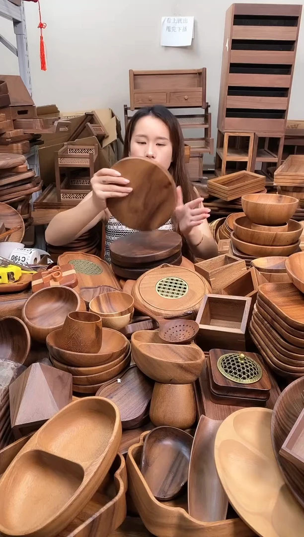 木   南美胡桃木圆板20*2cm