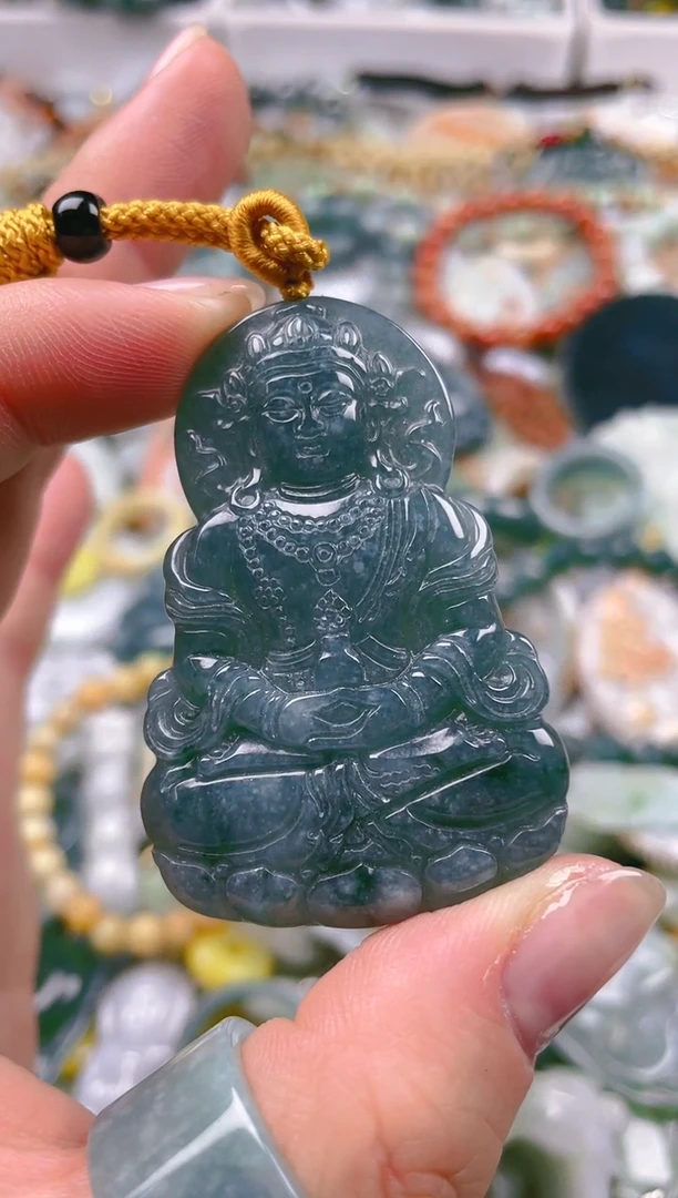 【闪购商品】翡翠颈饰未镶嵌/C/翡翠A货一图一物