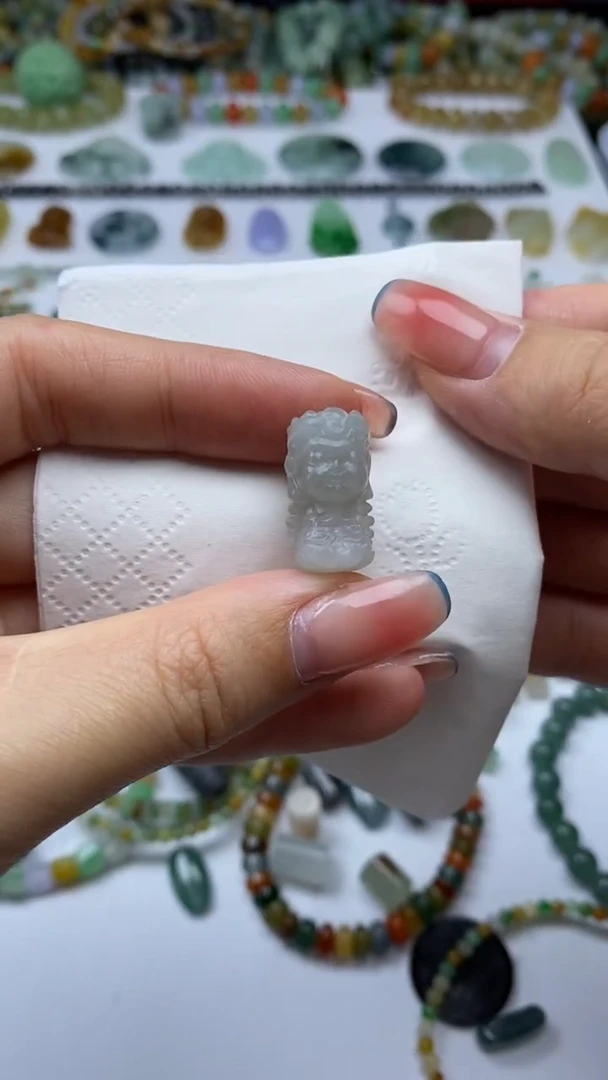 未镶嵌定制翡翠毛货定制不退不换