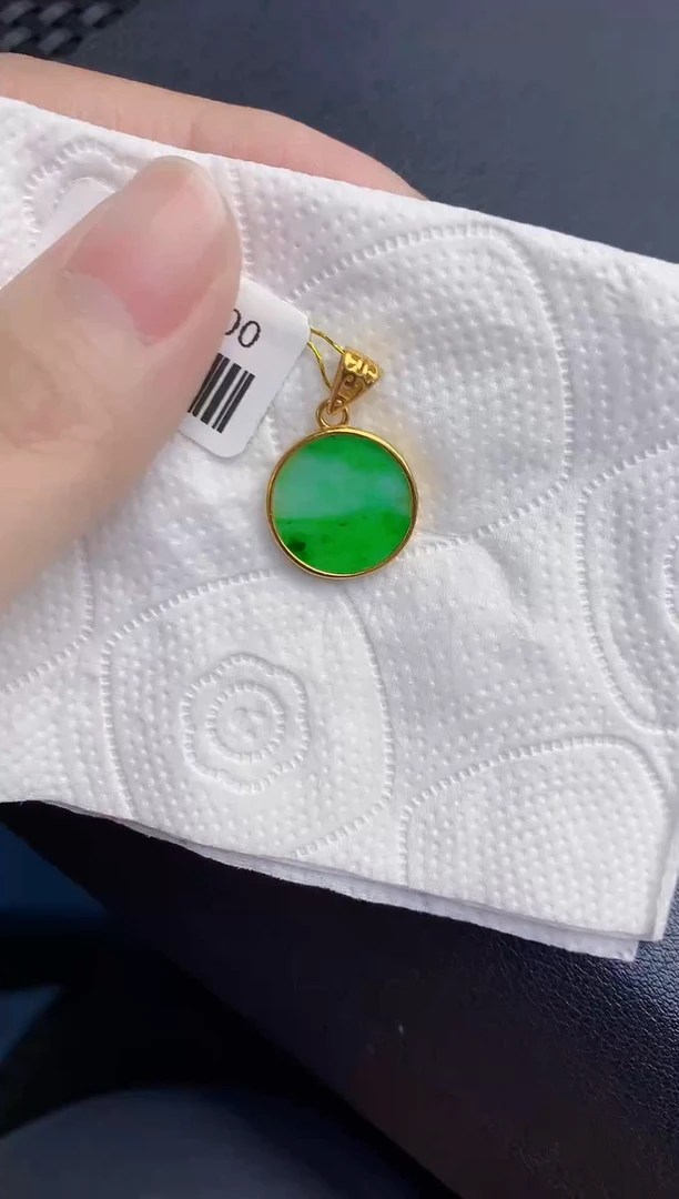颈饰未镶嵌翡翠天然翡翠缅甸A货