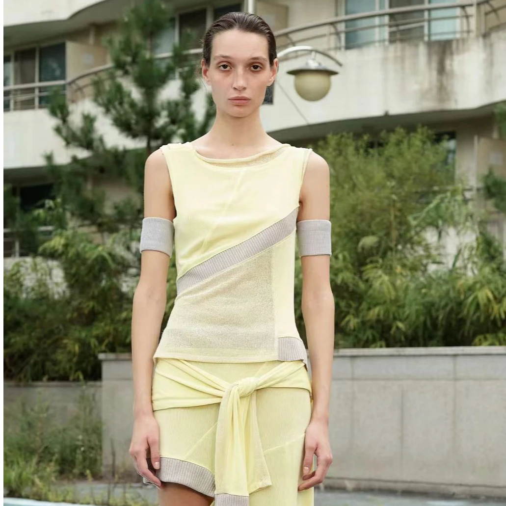 OPEN YY 设计师品牌【output】 科技感背心