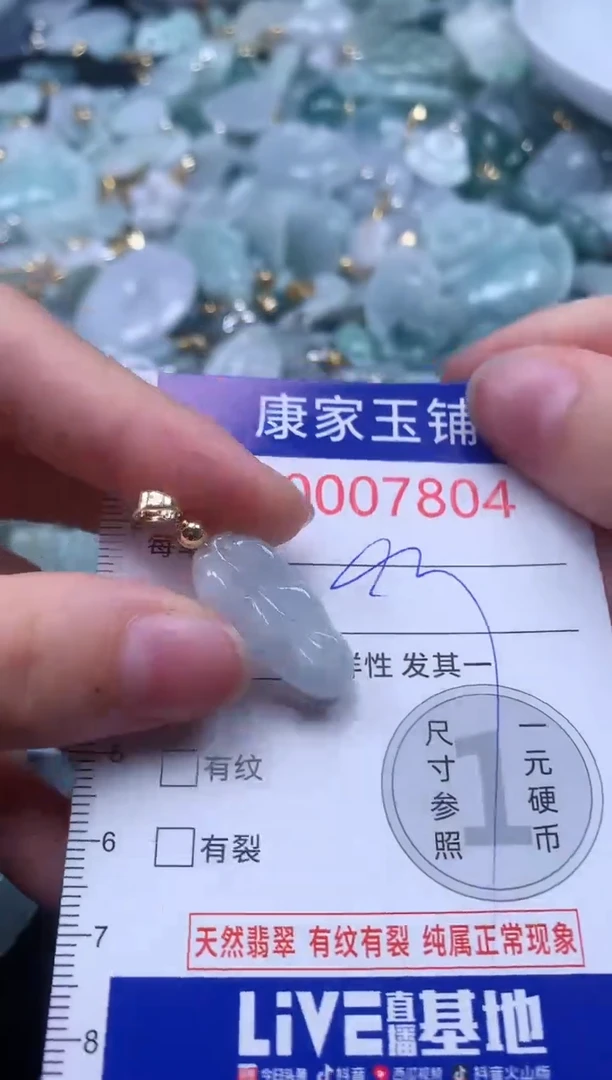 颈饰未镶嵌翡翠7804