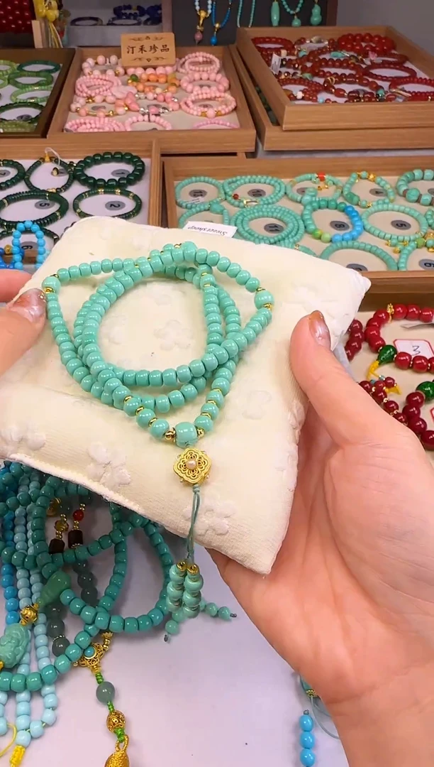 大漆工艺品手串/手链汀禾珍品——140