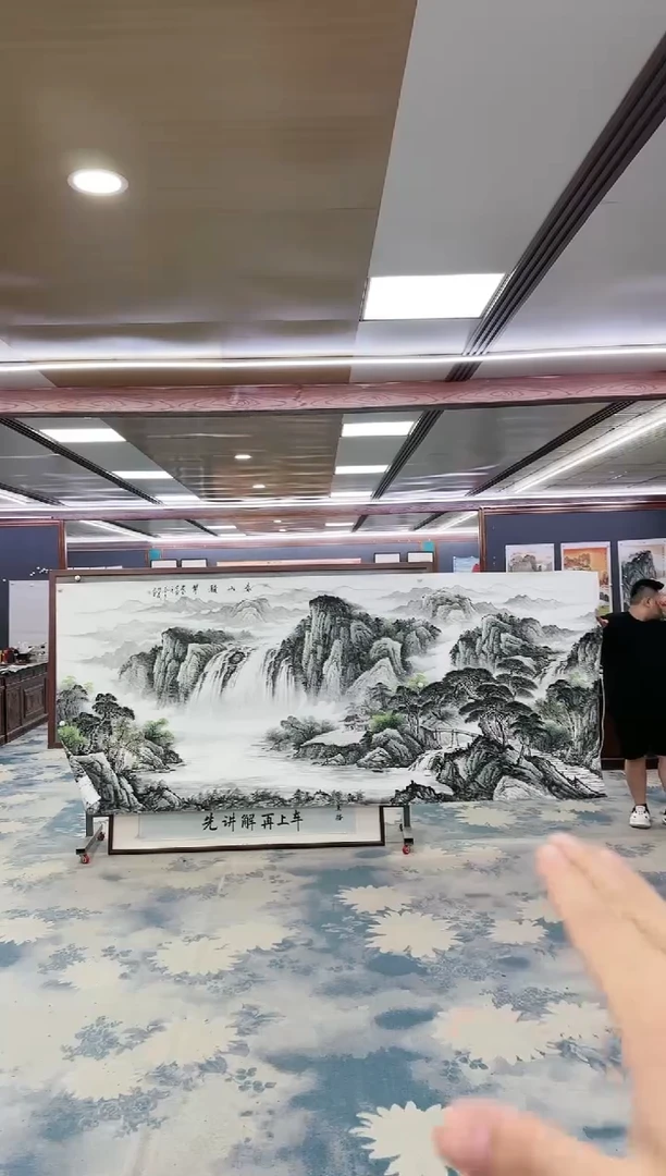 国画W-邵明义-大丈二-山水国画