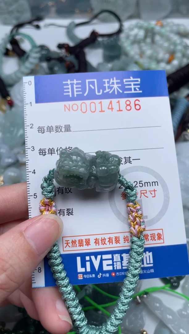 颈饰未镶嵌翡翠14186