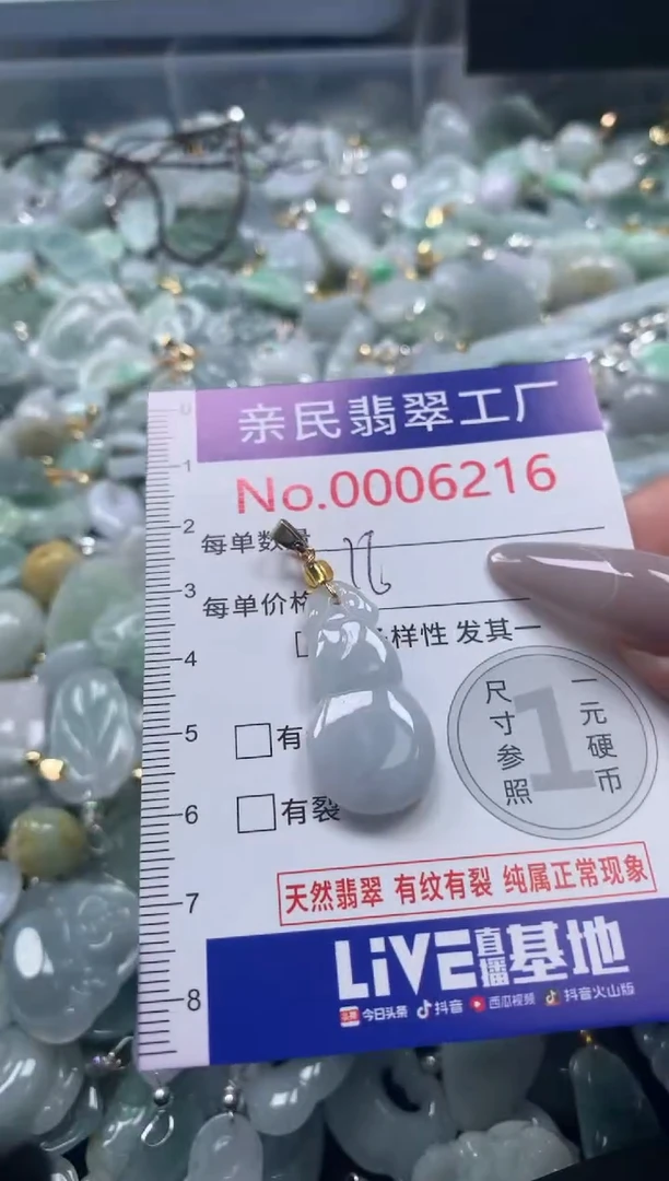 颈饰未镶嵌翡翠6216