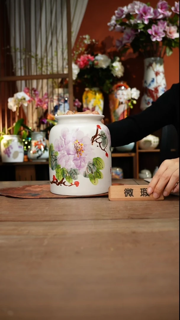 当代高温釉下彩手绘陶瓷餐具