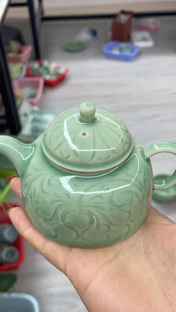 慧仙青瓷?****?全手特价福利 微瑕 慧仙青瓷